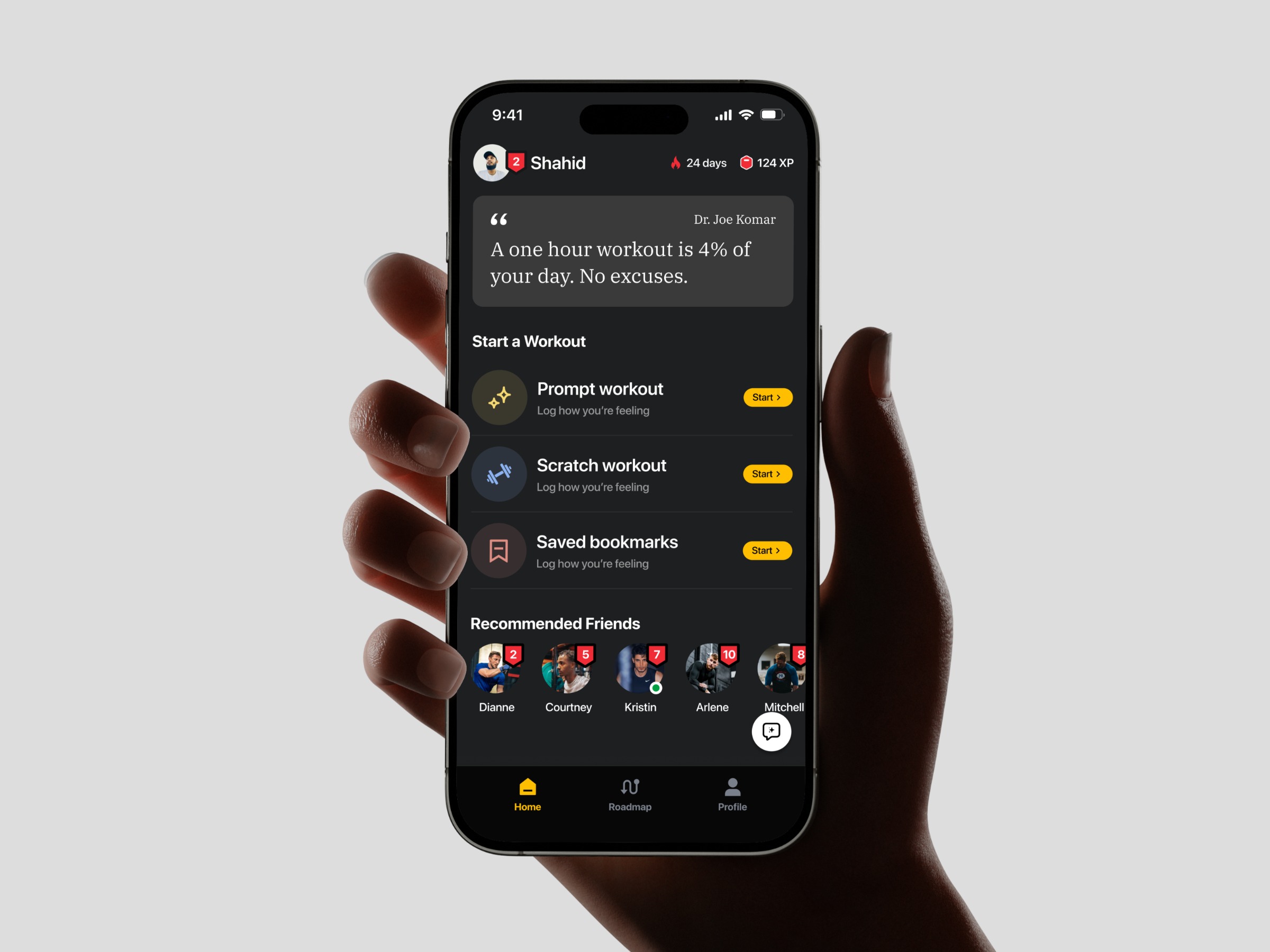Kovo AI – GYM Workout Planner App Image 1