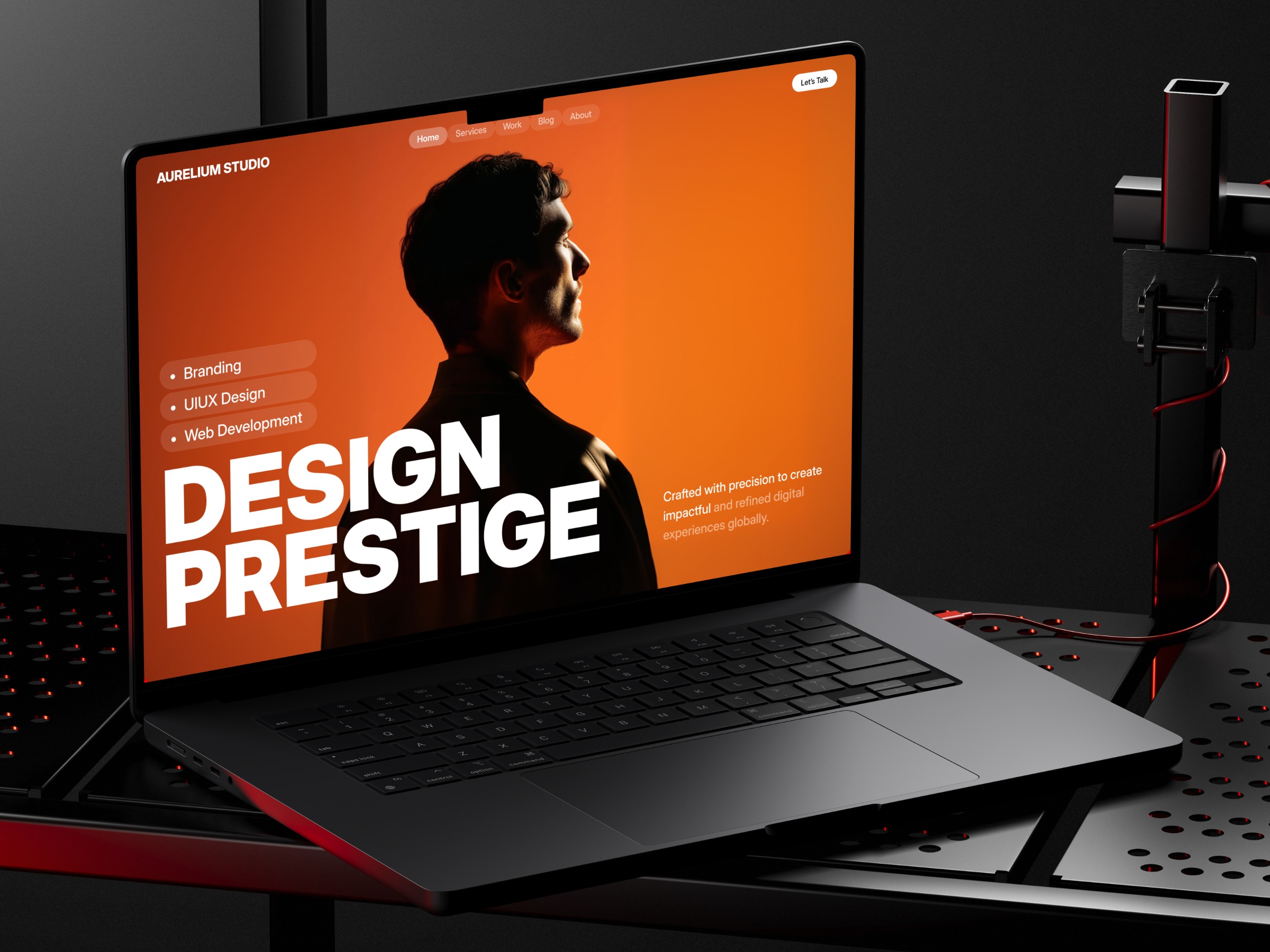 Creative Agency Website Design | Hero Section Image 0