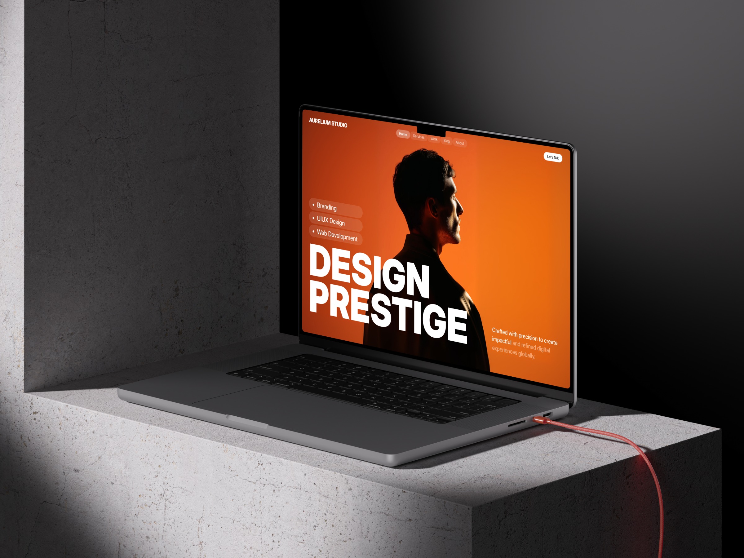 Creative Agency Website Design | Hero Section Image 1