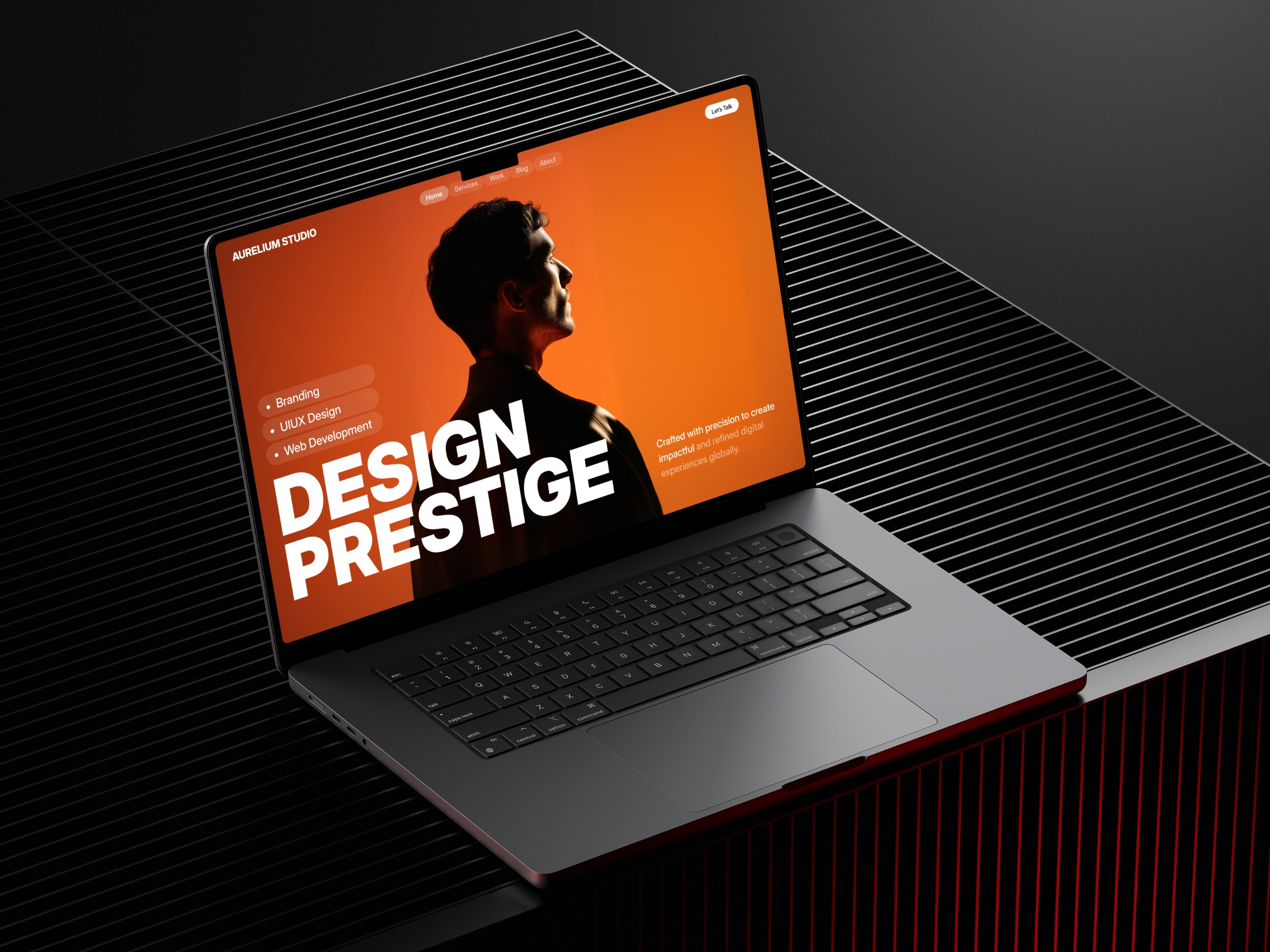 Creative Agency Website Design | Hero Section Image 2
