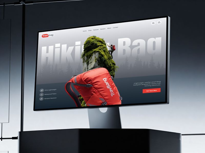 Travbag - Travel Gear Ecommerce Website