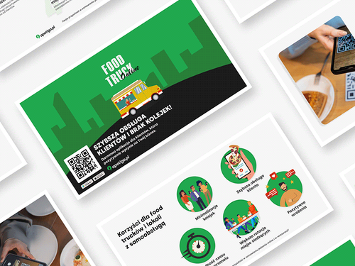 Presentation | food trucks/order with QR-code | Behance