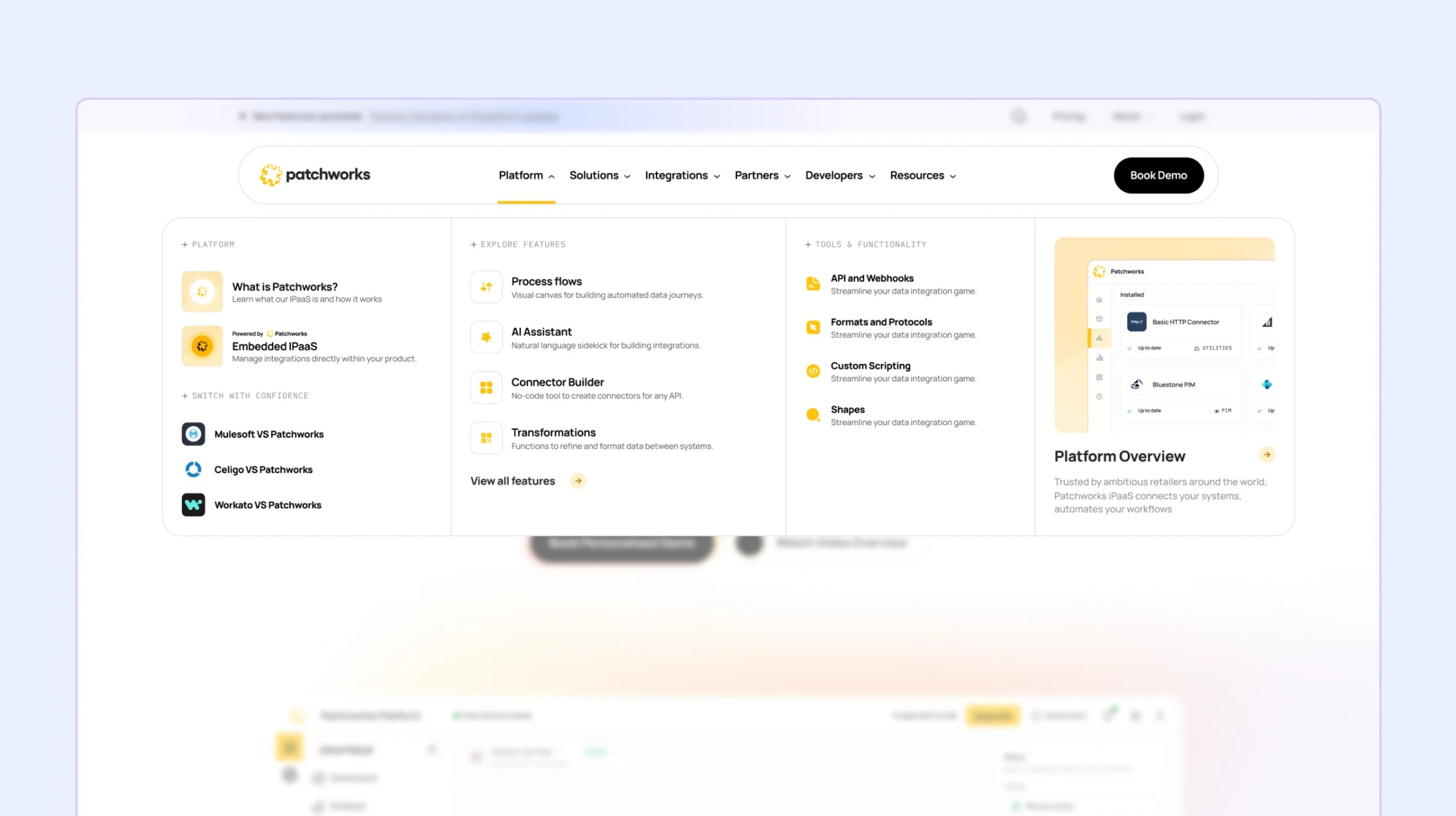 Patchworks: Designing a High-Conversion iPaaS Experience | Strafe Creative Image 3