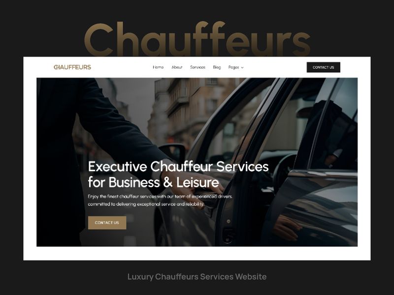 Chauffeur: Luxury Chauffer Services Template by Ui Mile — Framer Marketplace