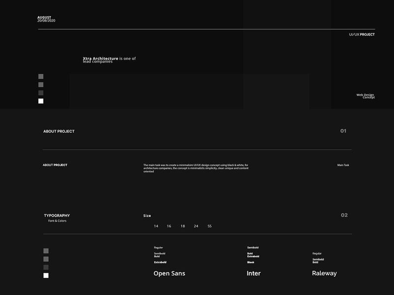 Xtra Architecture | Modern UI/UX for a Creative Firm