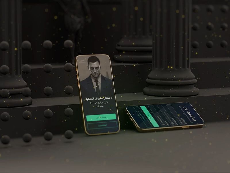 Azem App UI in Motion 🪐