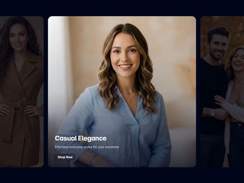 Curated Product Showcase for E-Commerce 