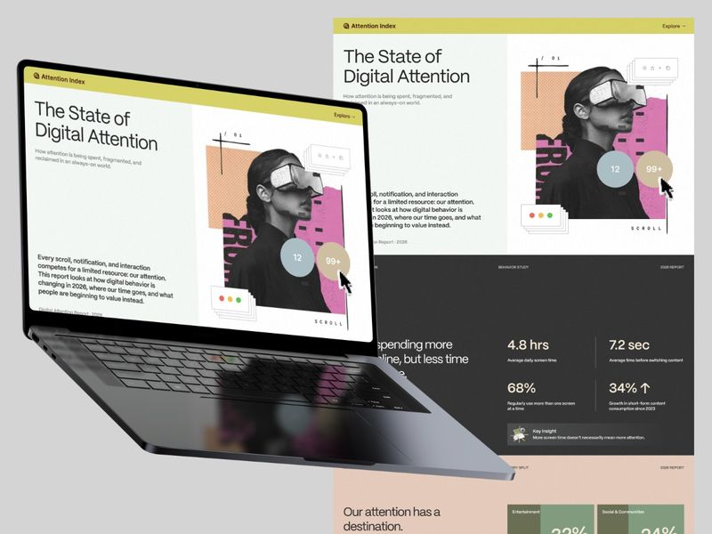 The State of Digital Attention — Web Exploration
