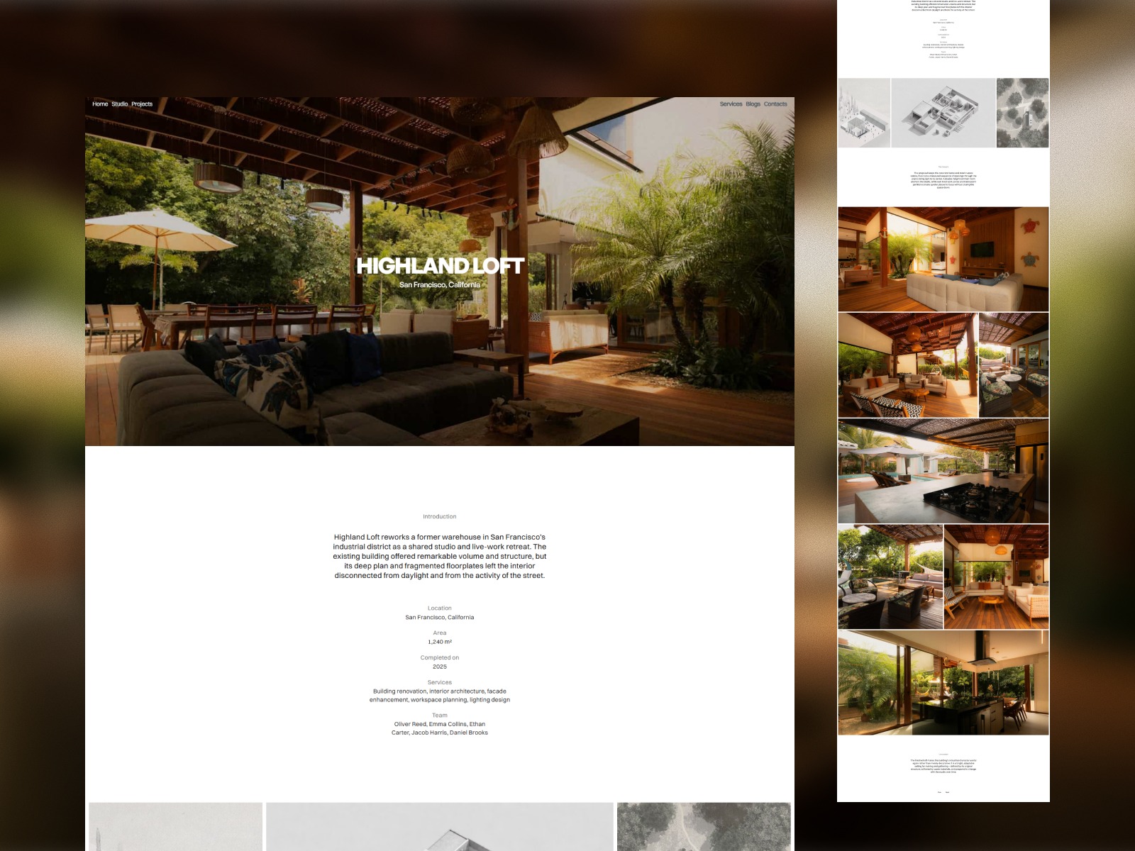 Bloc - Architecture & Interior Design Studio Template Image 1