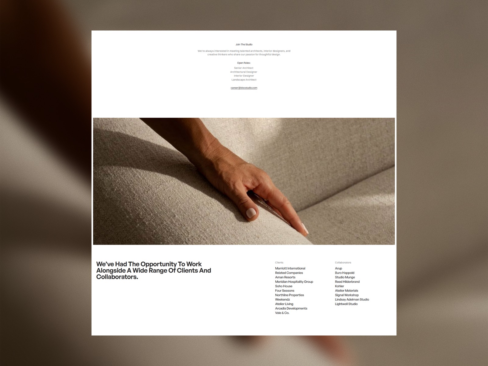 Bloc - Architecture & Interior Design Studio Template Image 2
