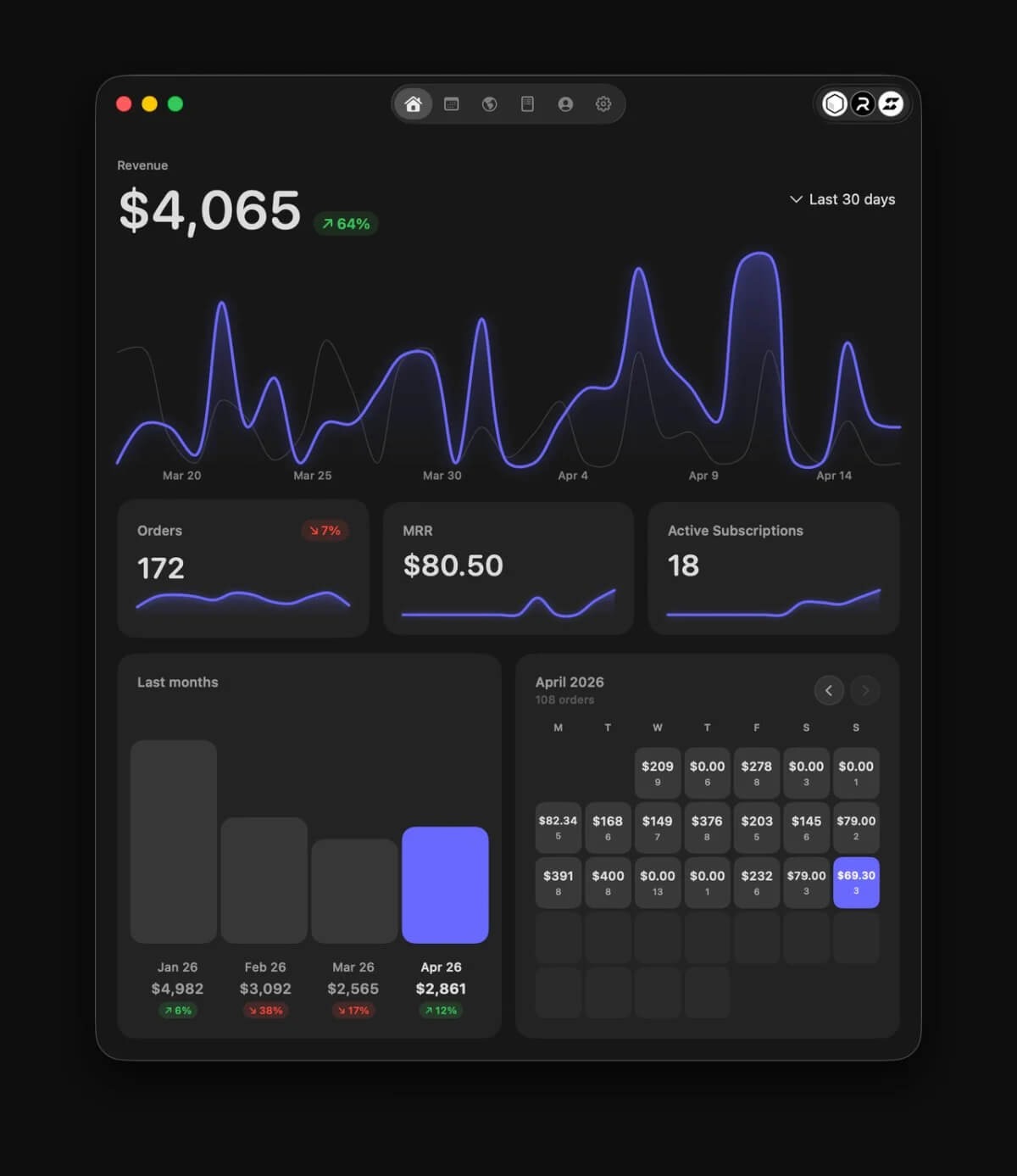 Revone — All Your Revenue in One Place for macOS Image 0