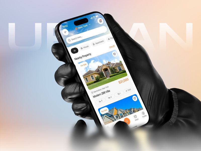 Urban - Real Estate App & UI/UX Case Study