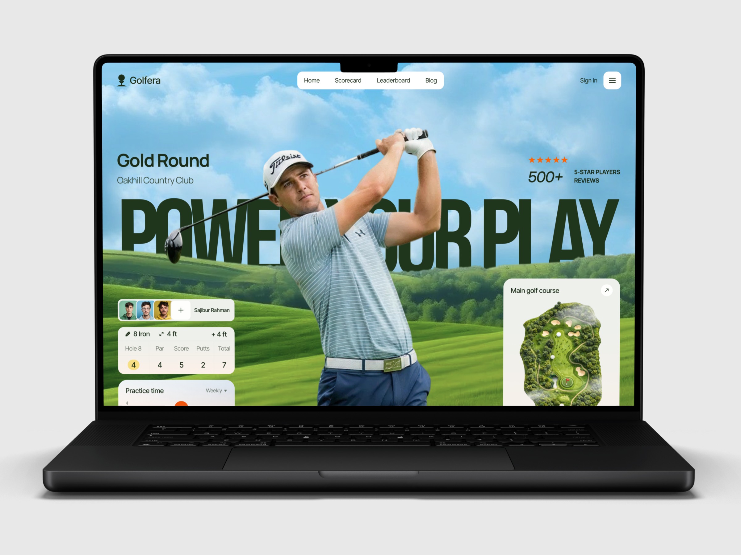 Golfera - Golf Club Website Image 0