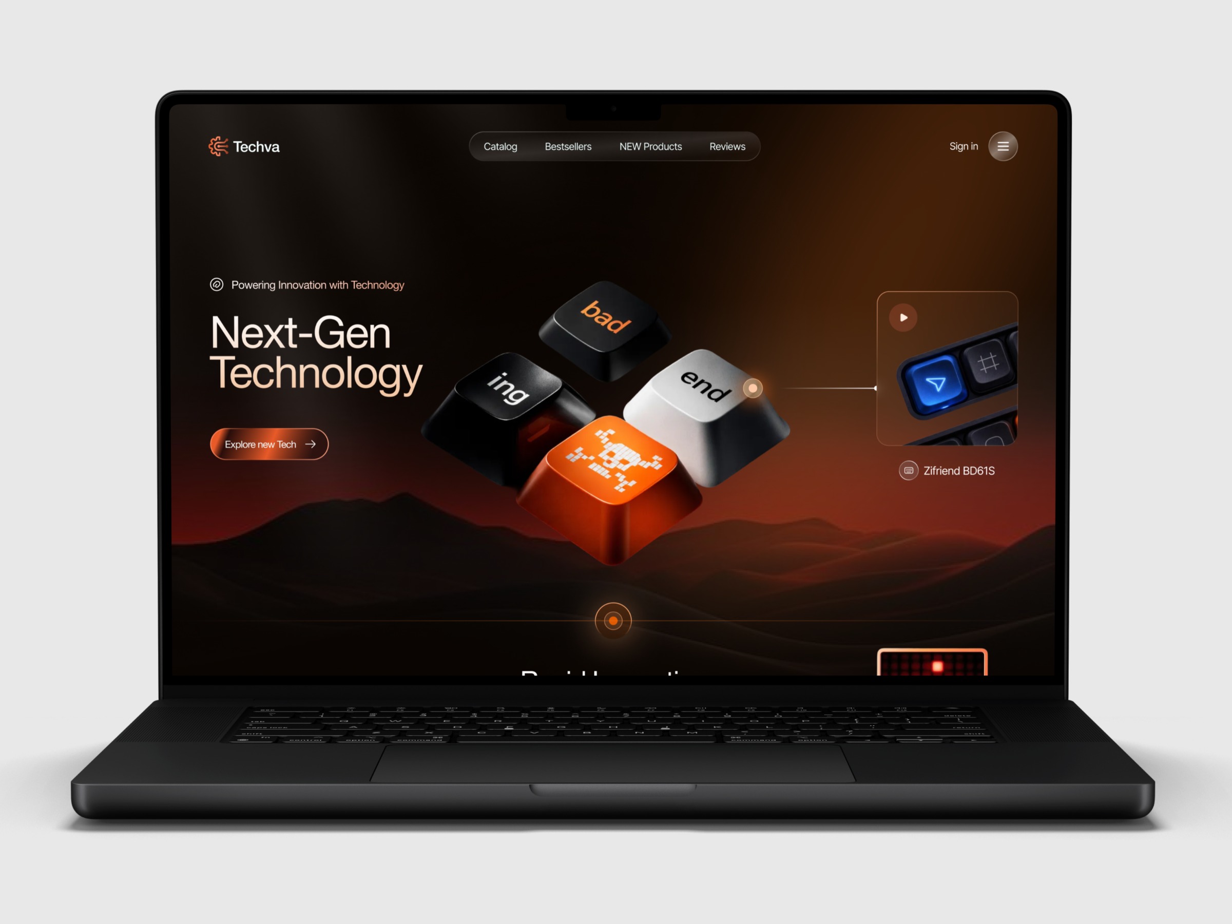 Techva - Website for Technology Company Image 0