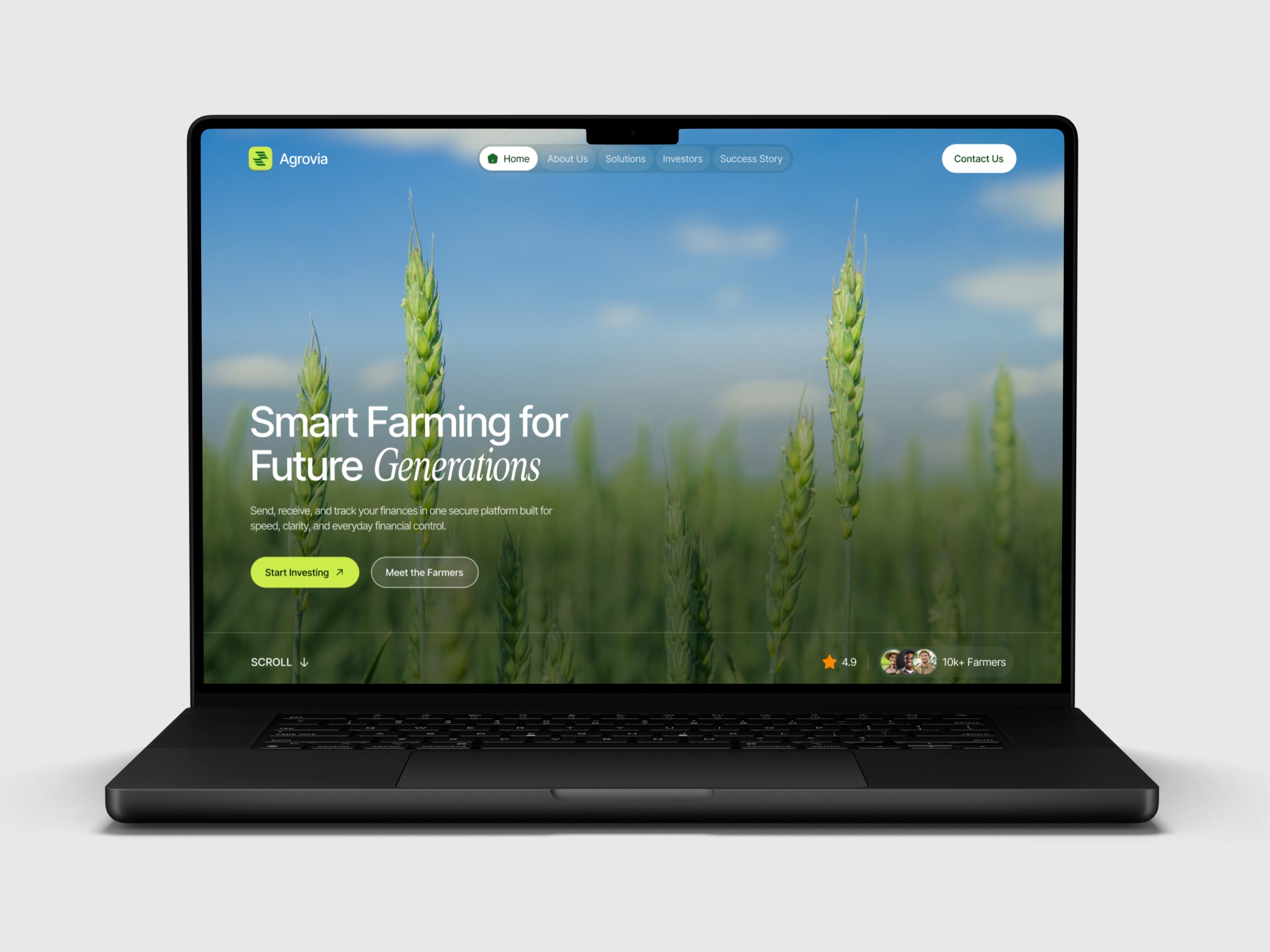 Agrovia - Modern Farming Website Image 0