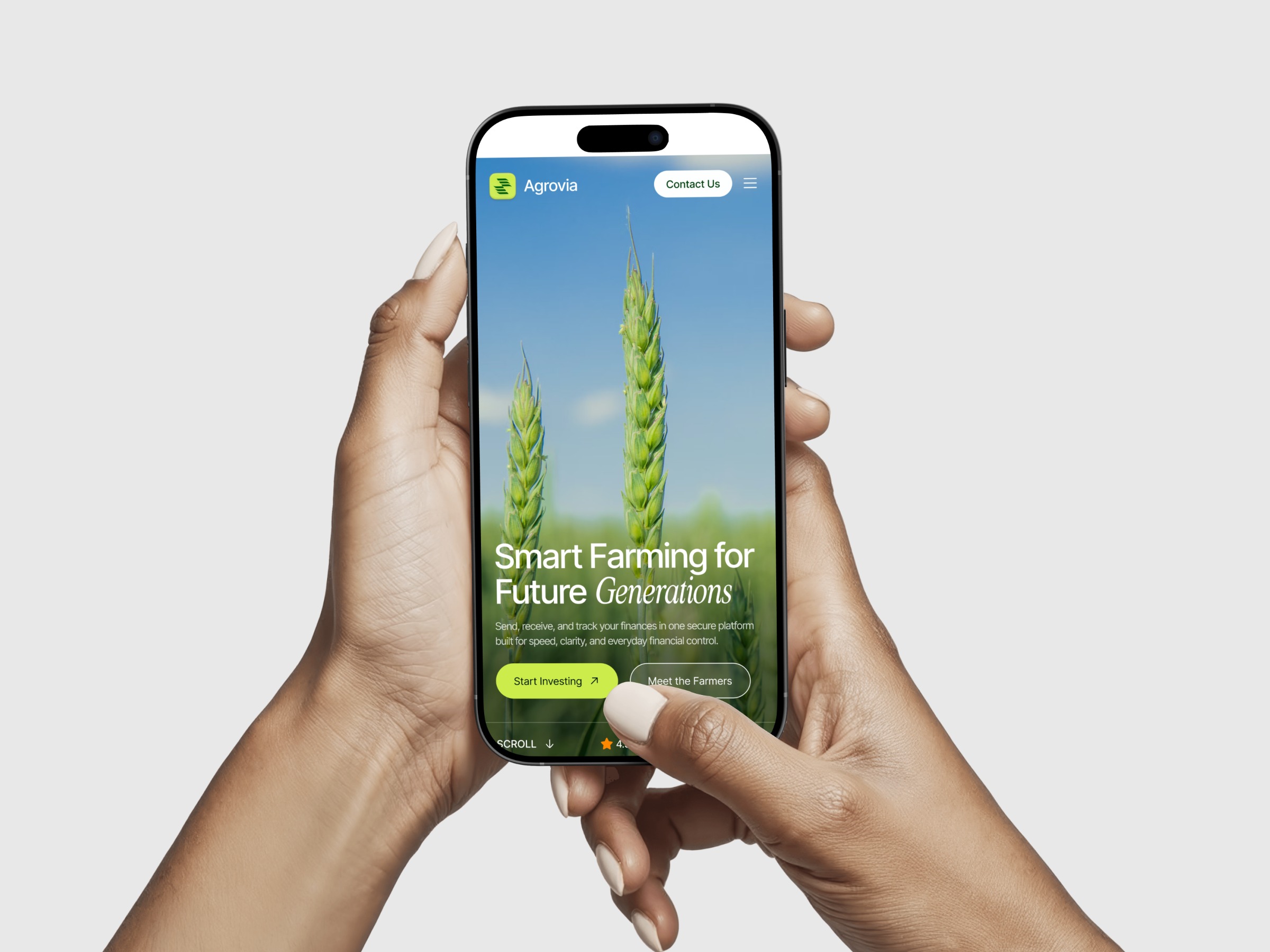 Agrovia - Modern Farming Website Image 1