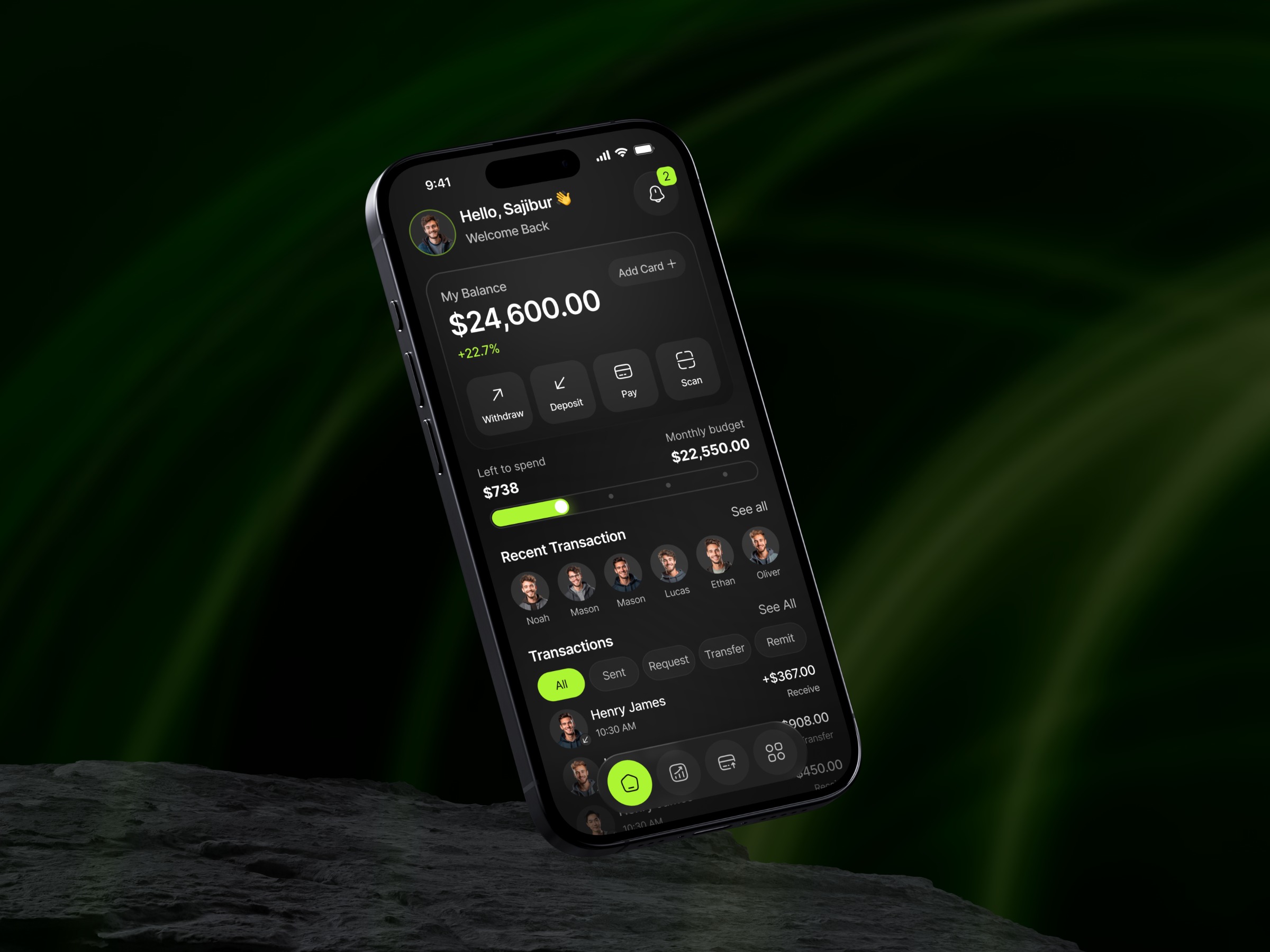 Finance Mobile App Image 0