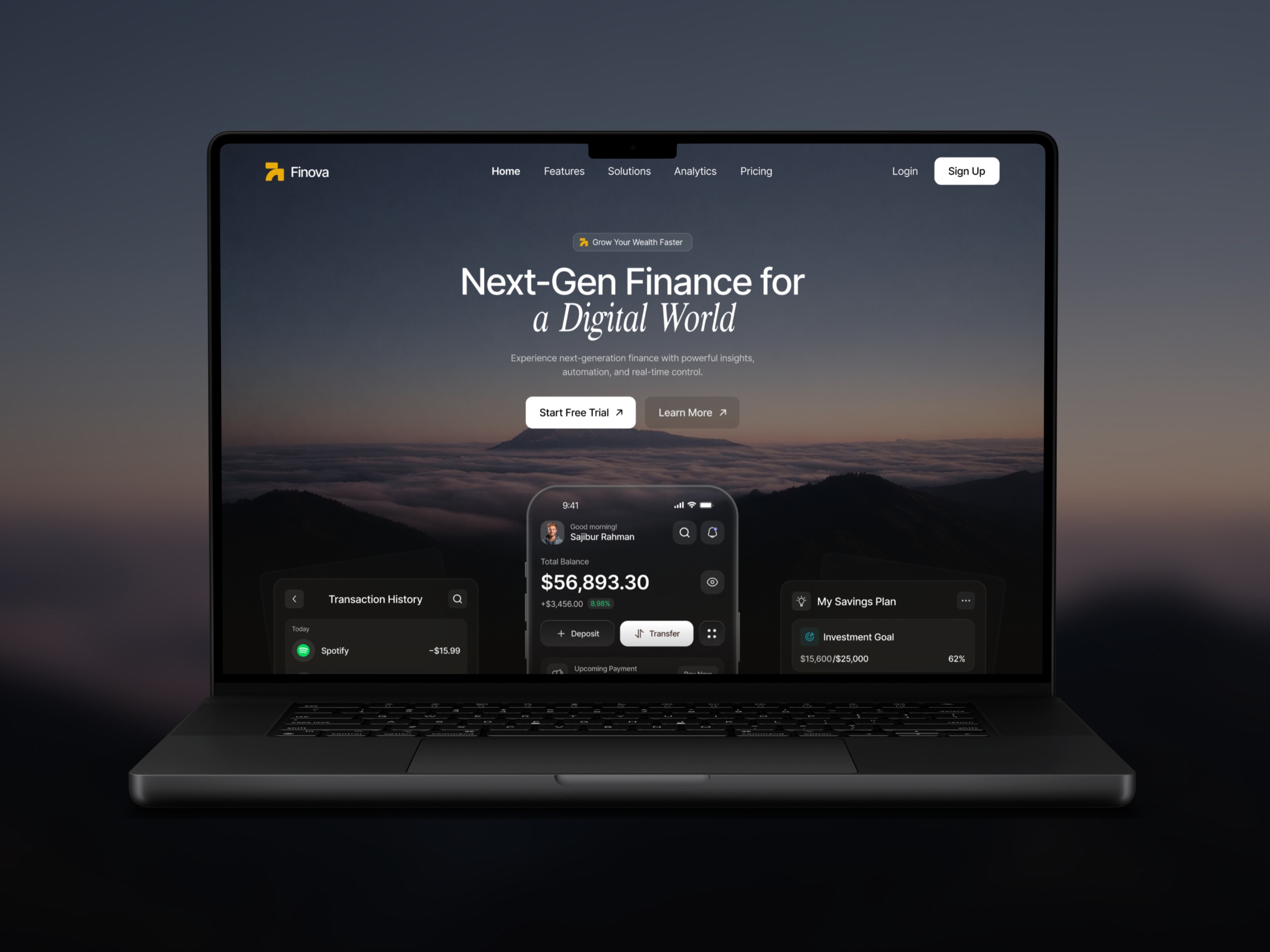 SaaS Landing Page Image 0