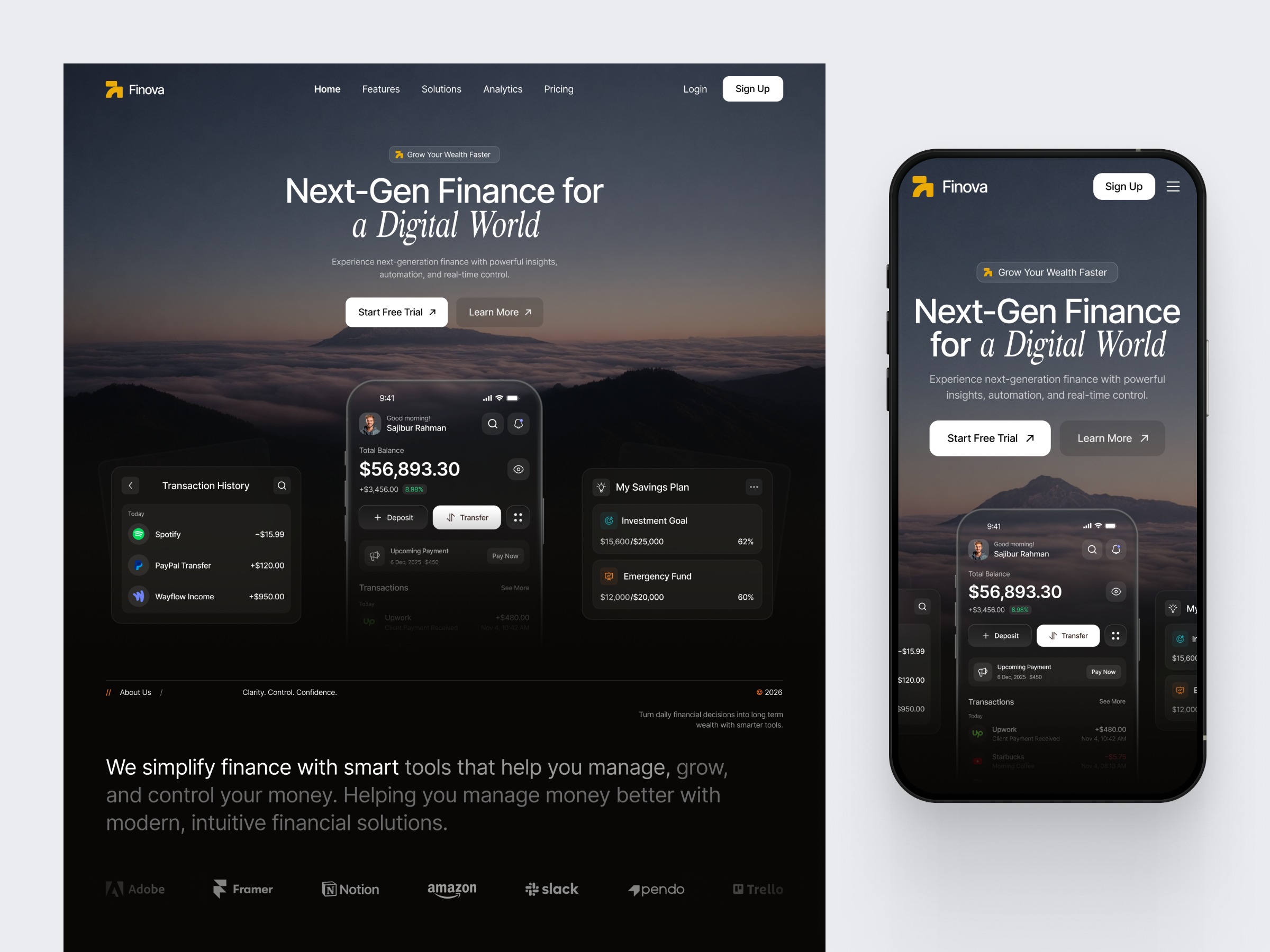 SaaS Landing Page Image 1