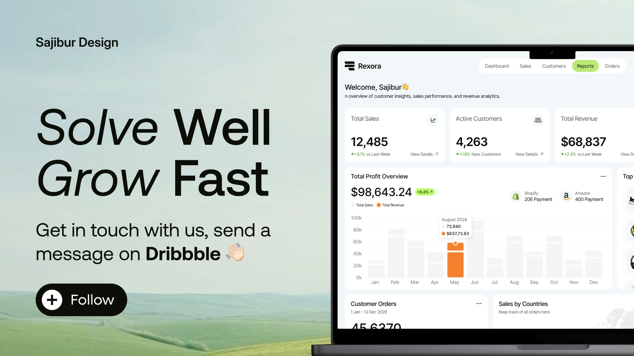 Rexora - Sales Dashboard Image 5