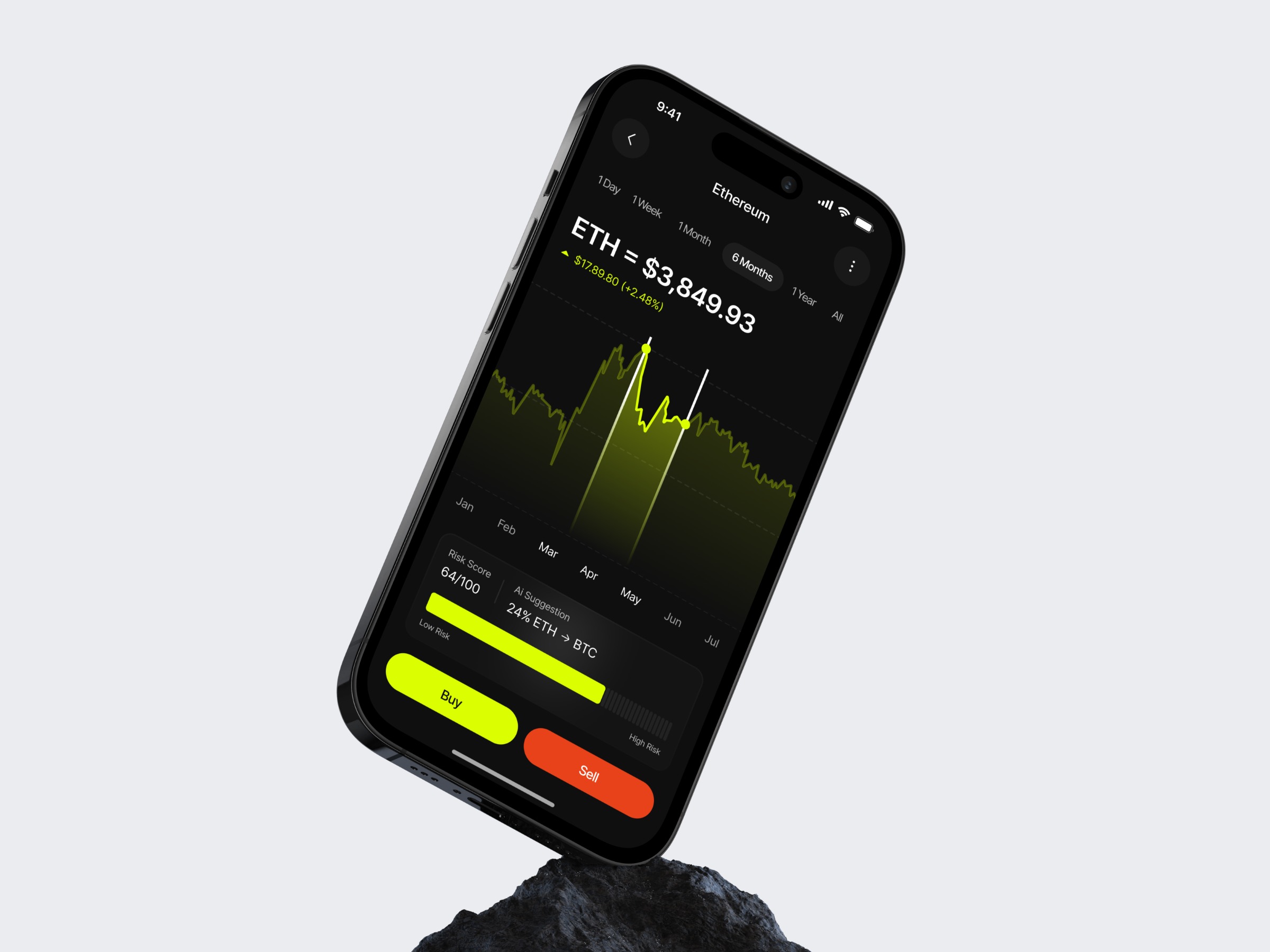 Crypto App Design Image 2