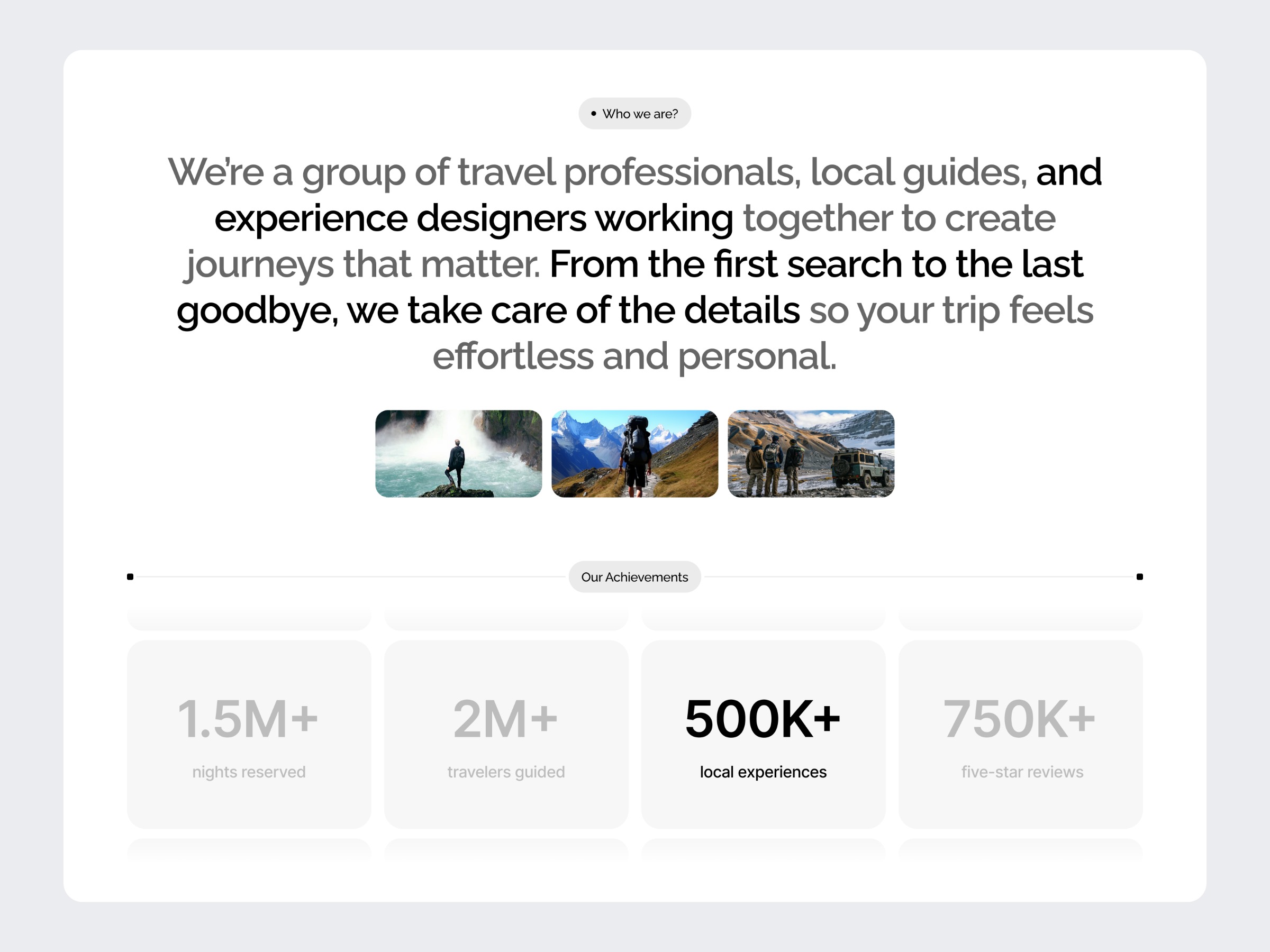Modern Travel Website Image 0