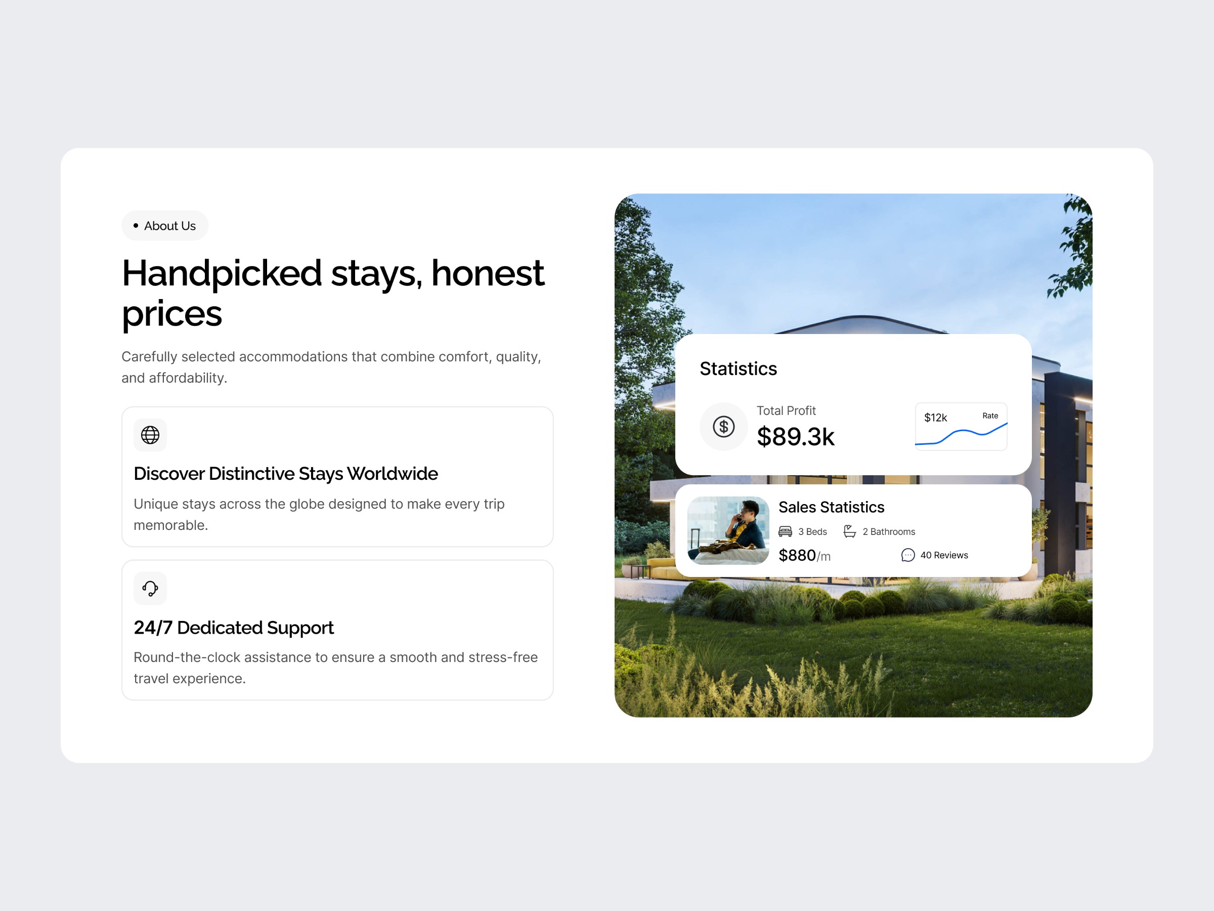 Modern Travel Website Image 2