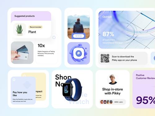 Pikky – Buy Now, Pay Later | FinTech Branding by Sabbir for Resimpl