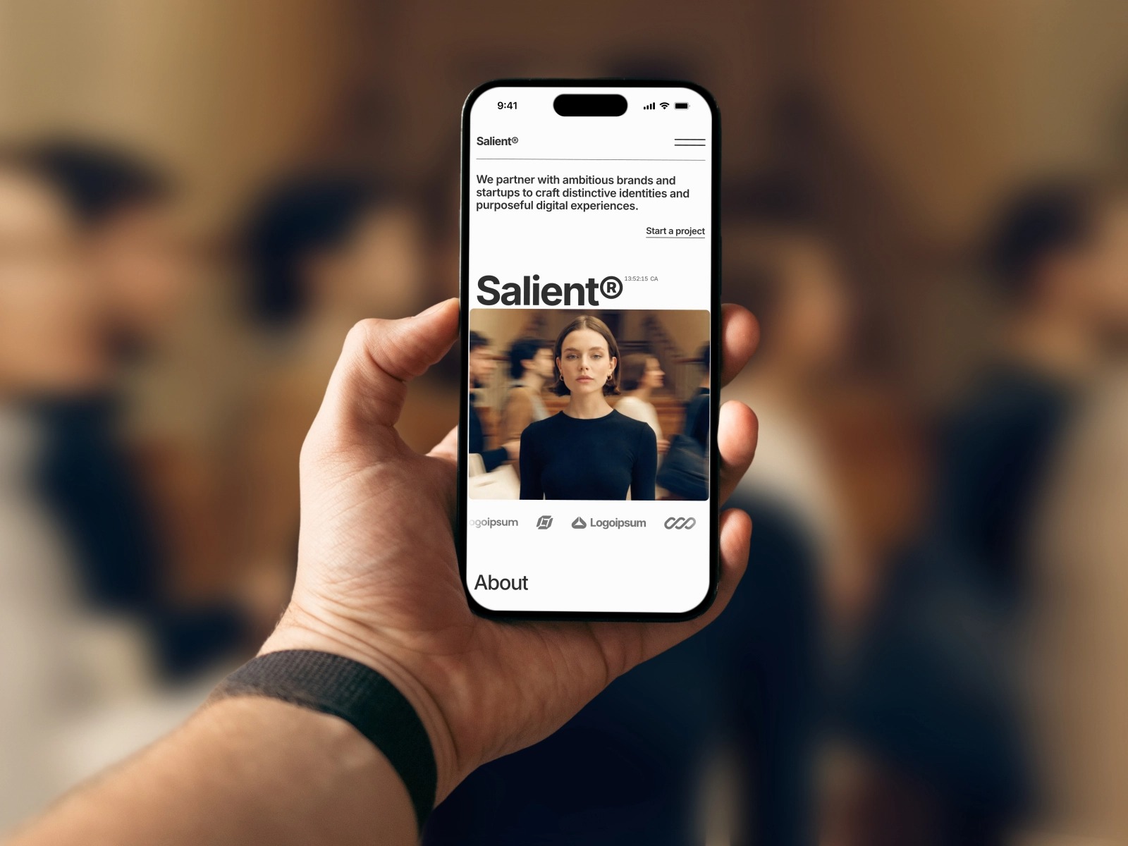 Salient: Creative Studio & Agency Template by Soyeb — Framer Marketplace Image 2