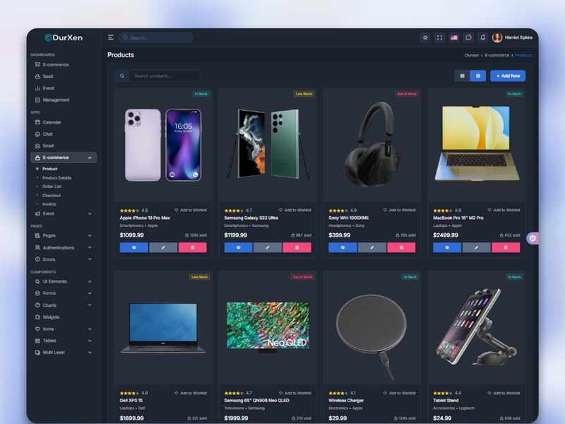 E-Commerce Product Page UI — HTML + Bootstrap
