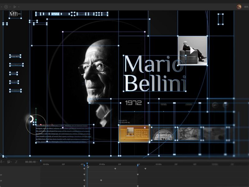 Mario Bellini Web - Rive Challenge Submission Here! 