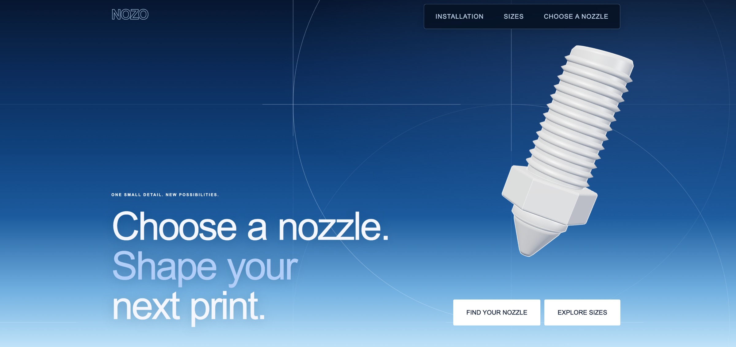 NOZO - Nozzles for your next print Image 1