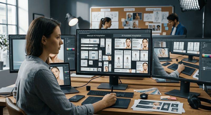 How an AI Ad Generator Gives Designers Back the Hours Adaptation Takes