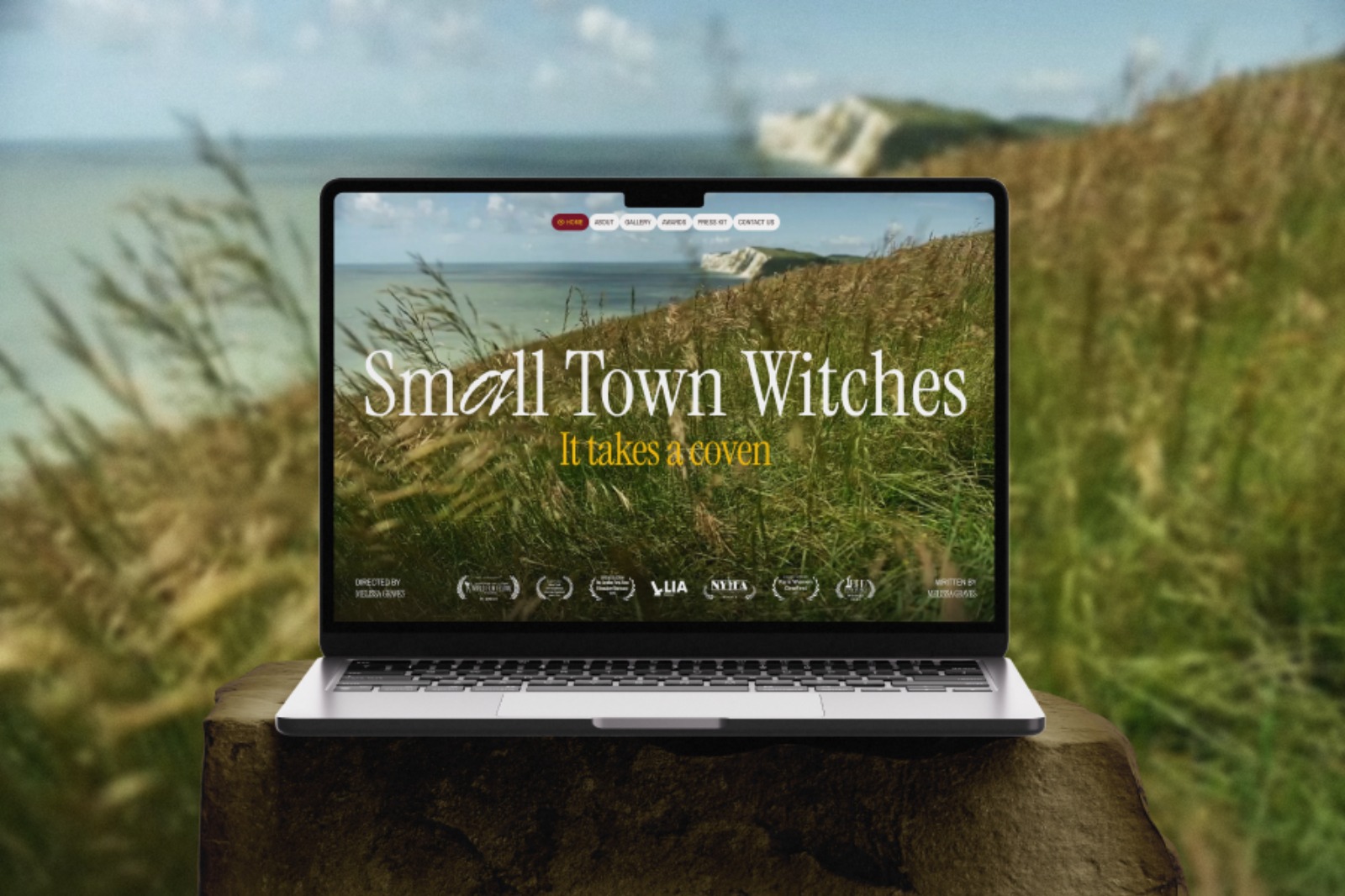Small Town Witches, home page