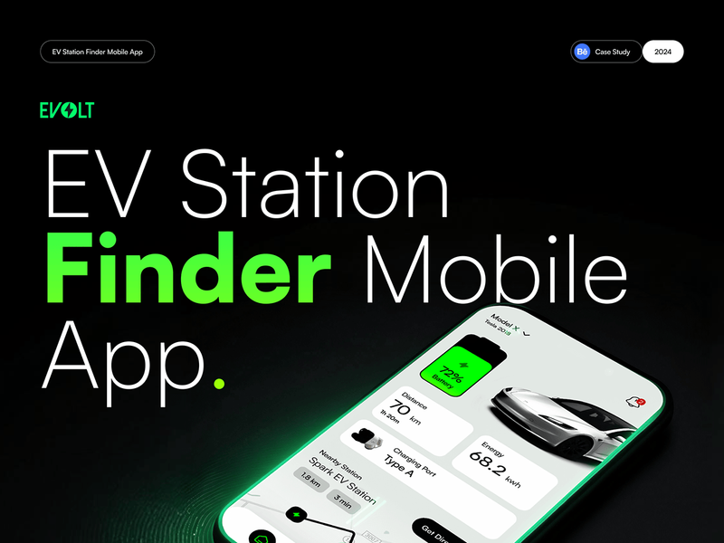 EV Charging Station Finder Mobile App