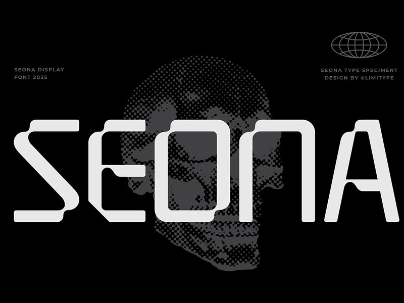 Seona - Futuristic Font