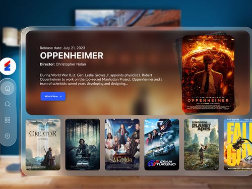 Spatial UI (vision os ) on Behance