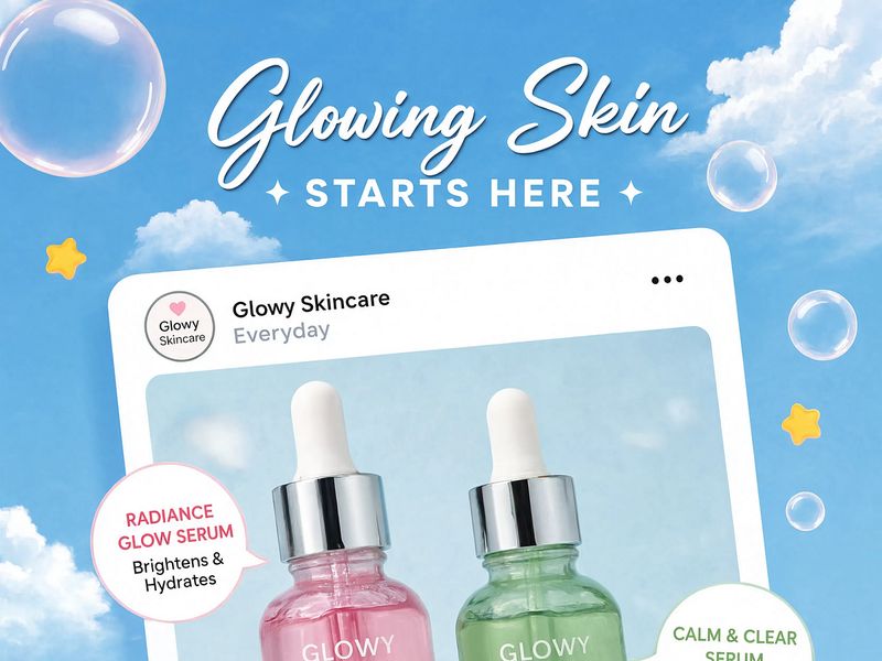 Glowing skin starts here ✨