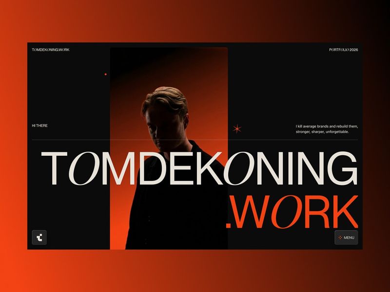 tomdekoning.work — Portfolio website