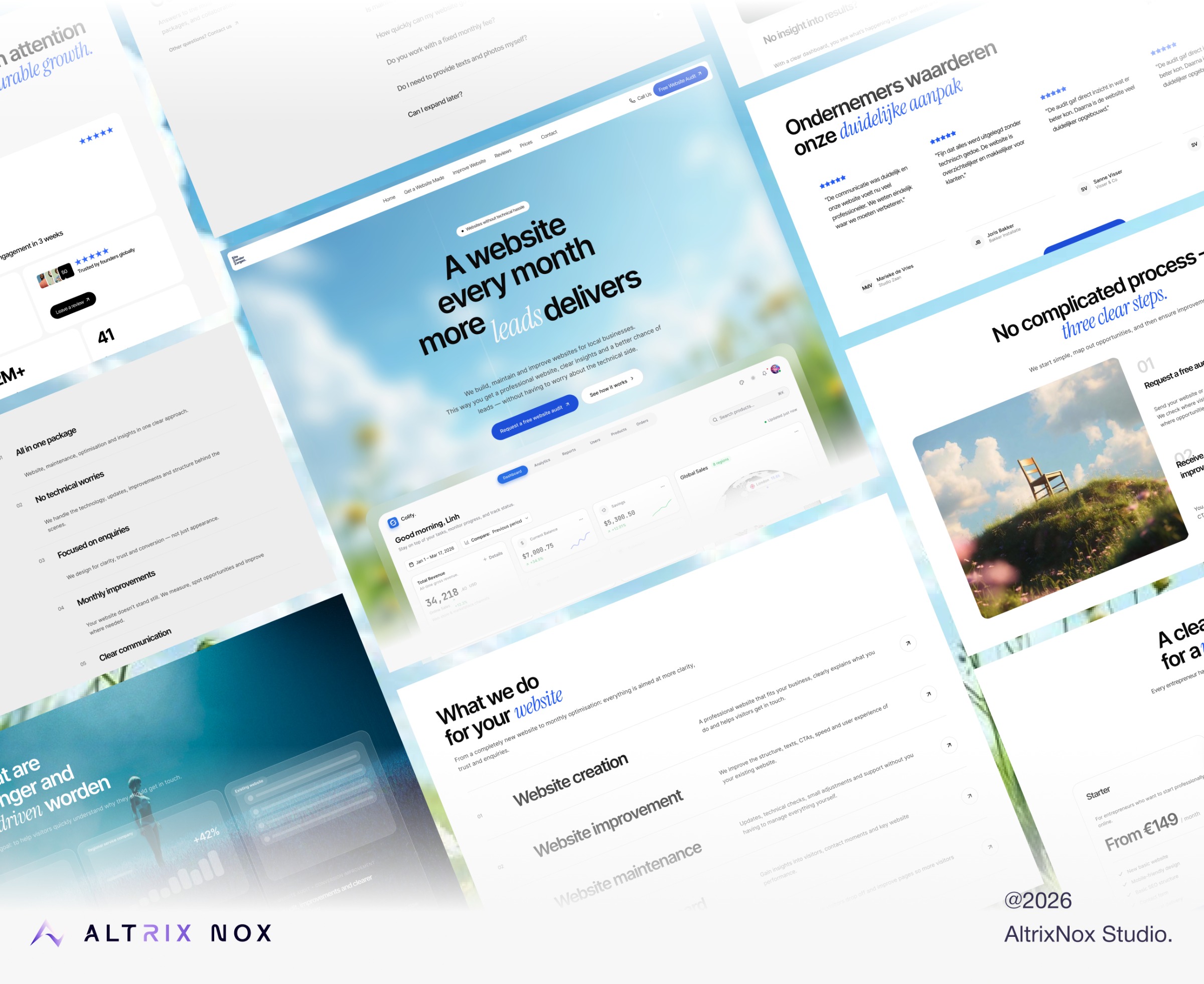 Lead Generation SaaS — Website Optimization & Growth Platform Image 0