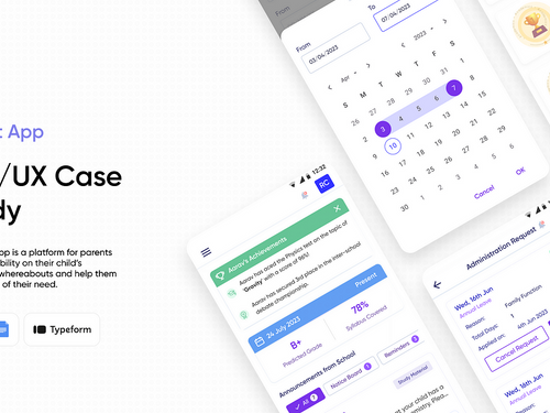 Edtech Parent App : Redesigning the Experience | by Aanya Narang | Jan, 2024 | Medium