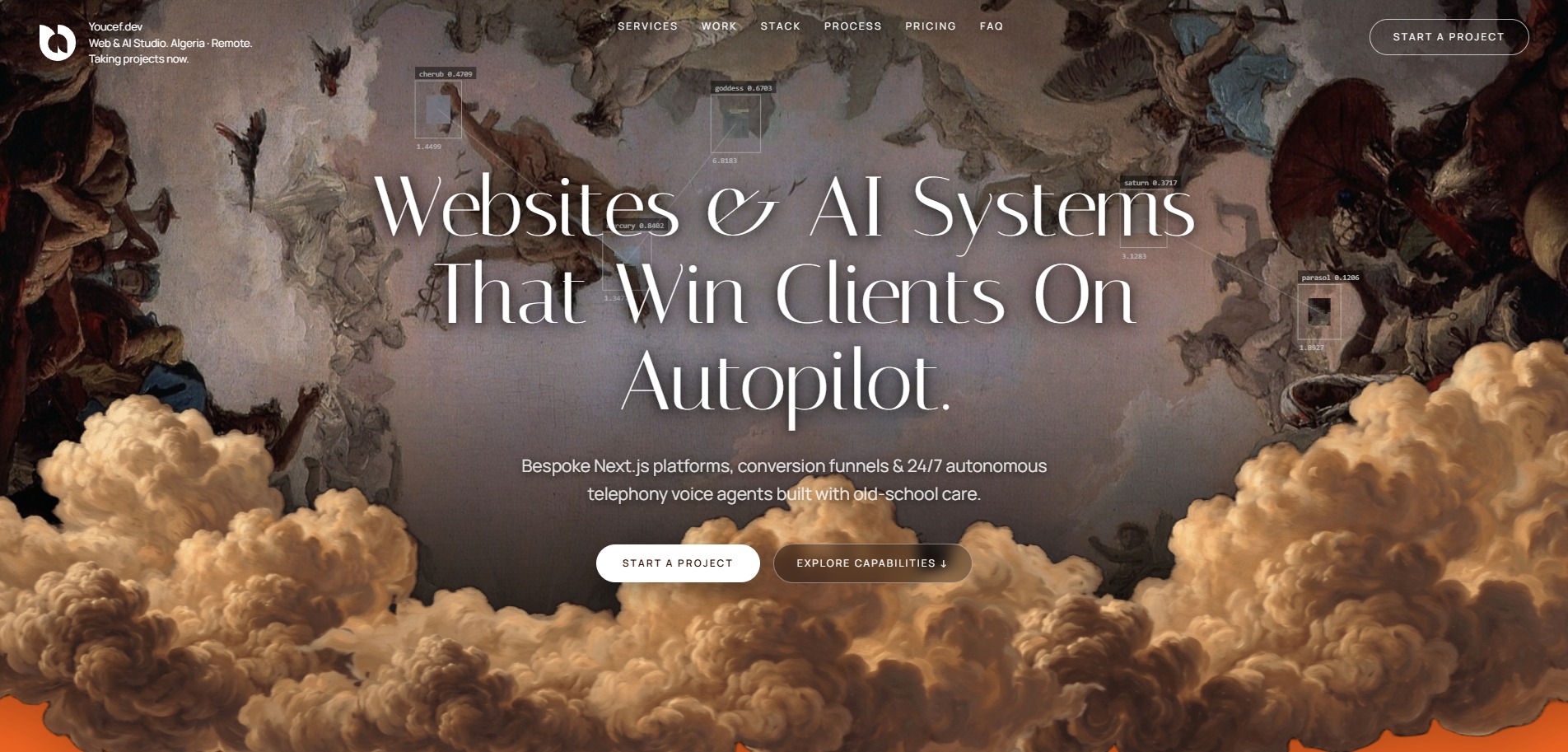 Youcef.dev – Cinematic Web Developer Portfolio Image 0
