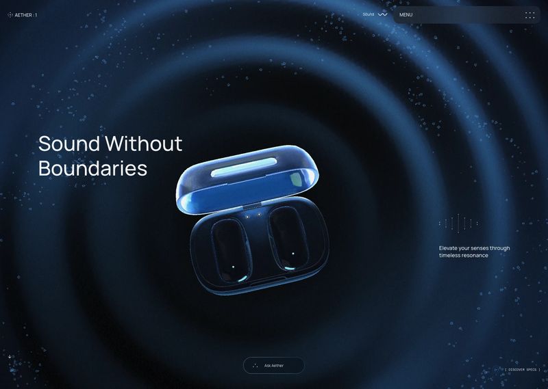 Screenshot taken from Aether 1 Earbuds