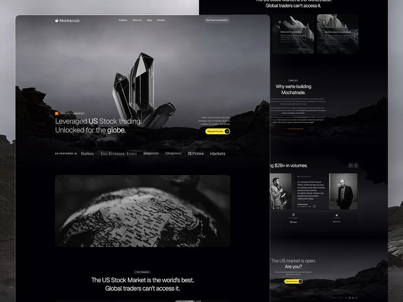 Online Stock Trading Website Design