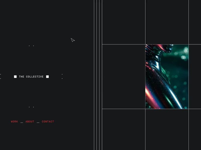 UI & Webflow Exploration | Diagonal scroll