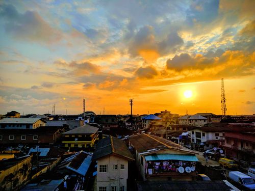 aerial-photography of city photo – Free Lagos Image on Unsplash