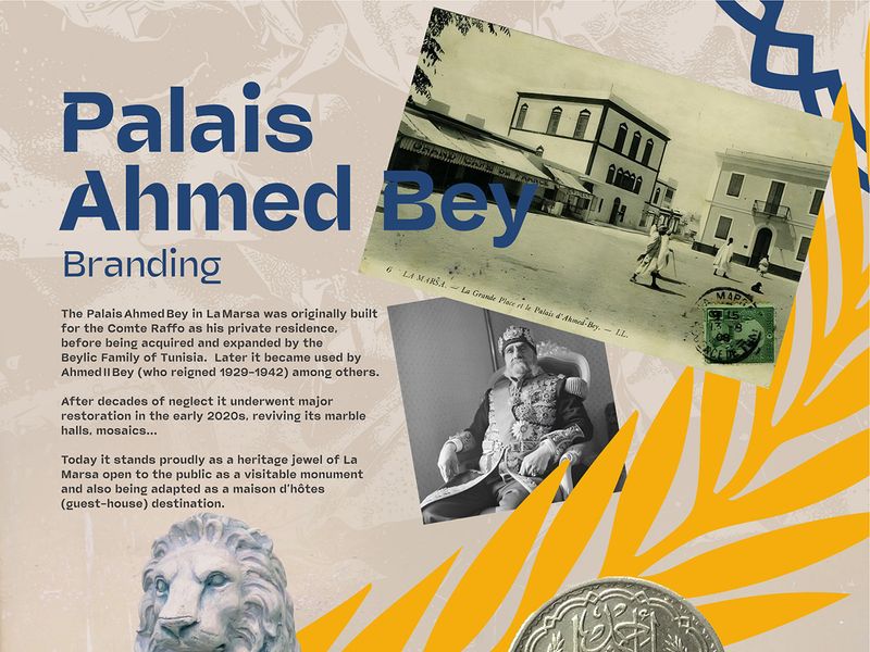 Ahmed Bey Palace Branding