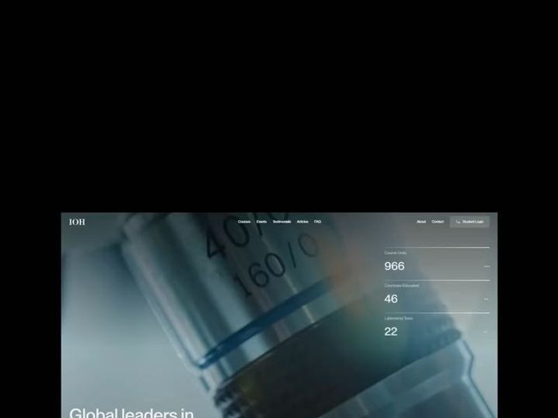 Institute of Health [Behance]