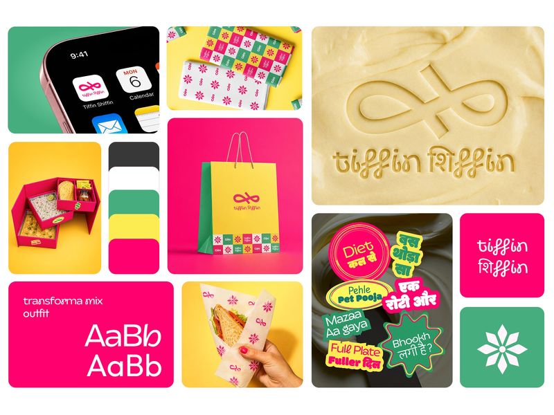 Tiffin Shiffin | Cloud-Kitchen Visual Identity