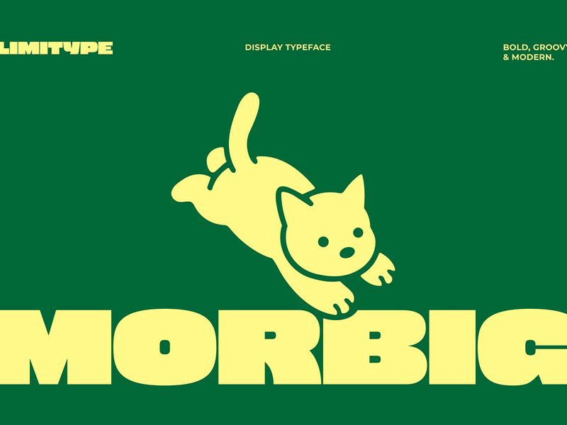 Morbig - Bold Display Font